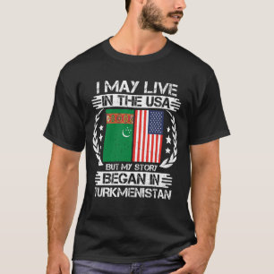 Mijn verhaal begon in Turkmenistan T-shirt