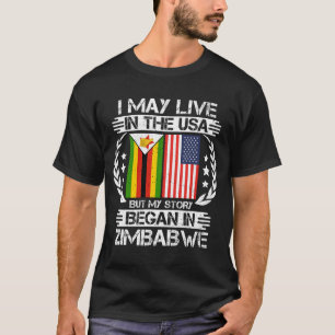 Mijn verhaal begon in Zimbabwe T-shirt
