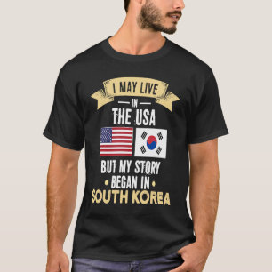 Mijn verhaal begon in Zuid-korea T-shirt