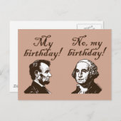 Mijn Verjaardag Briefkaart (Voorkant / Achterkant)