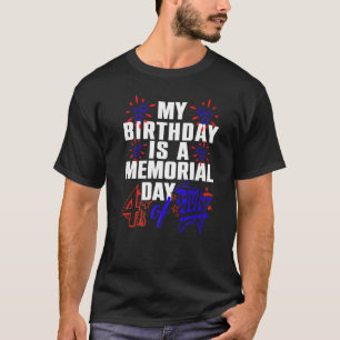 Mijn verjaardag is op de vierde verjaardag van de t-shirt