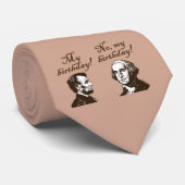 Mijn verjaardag stropdas (Opgerold)