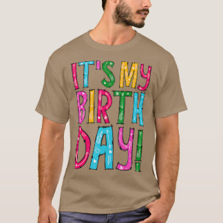 Mijn verjaardag voor vrouwen, ns, meisjes, Birthda T-shirt