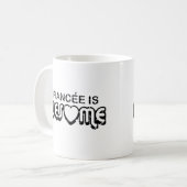 Mijn verloofde is Geweldige Koffiemok (Voorkant links)