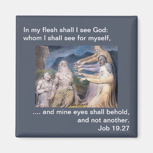 Mijn Verlosser Levend - Magneet (Voorkant)