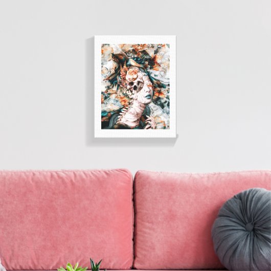 Mijn verstand verliezen canvas afdruk (Insitu (Woonkamer))