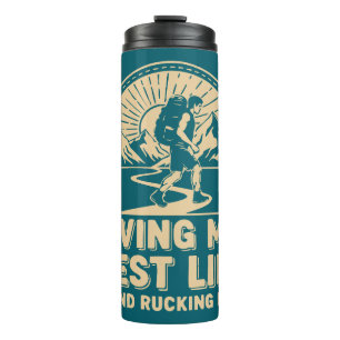Mijn vestleven leven en Rucking het! Thermosbeker