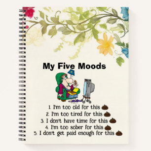 Mijn Vijf Moods Notitieboek