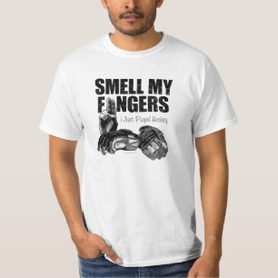 Mijn vingers ruiken (hockey) t-shirt
