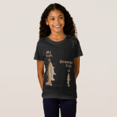 Mijn vis Oma's vis T-shirt (Voorkant volledig)