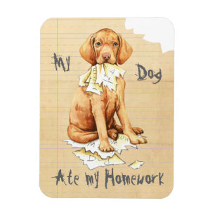 Mijn Vizsla Ate mijn thuiswerk Magneet