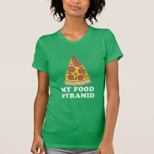Mijn voedselpiramide t-shirt