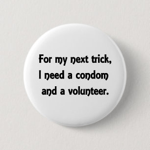 Mijn volgende truc ronde button 5,7 cm