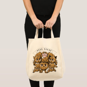 Mijn volledige huis - Ultra Schattigee Anime Leopa Tote Bag