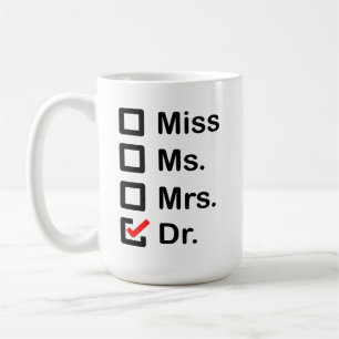 Mijn voornaam is Doctor Koffiemok