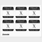  "Mijn voornaamwoord" stickers (Vel)