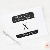  "Mijn voornaamwoord" stickers (Envelop)