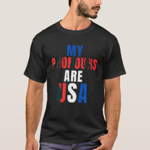 Mijn voornaamwoorden zijn USA We the People 4th of T-shirt