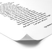 MIJN VOW-POSTER POSTER (Hoek)