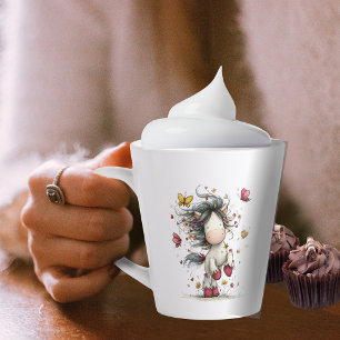 Mijn vreemde pony latte mok