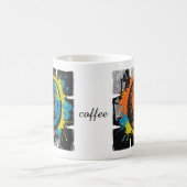 Mijn vreugde koffiemok – Artistieke graffiti koffi (Center)