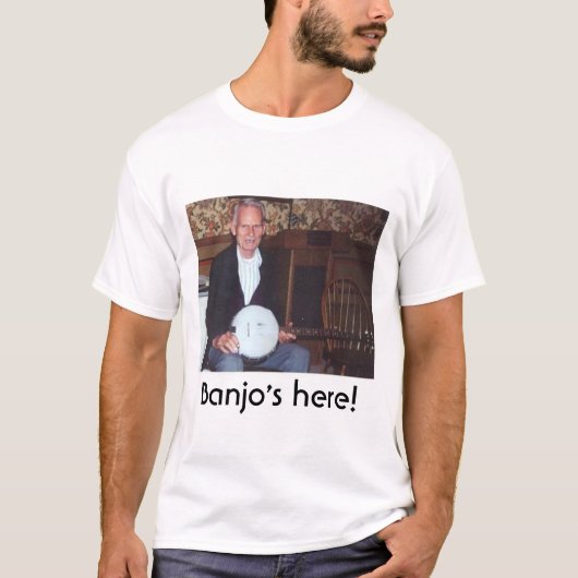 Mijn vriend banjo t-shirt (Voorkant)