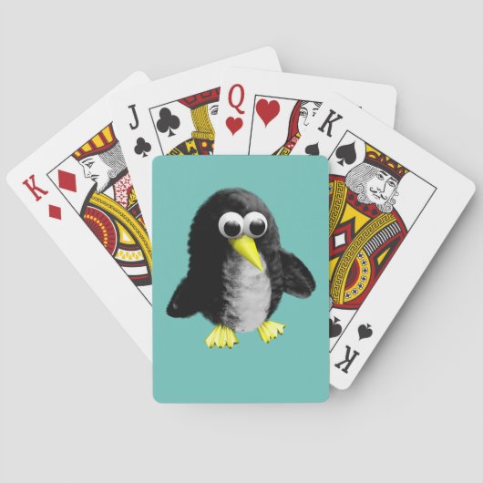 Mijn vriend de pinguïn pokerkaarten (Achterkant)