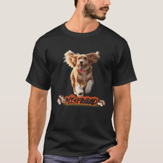 Mijn vriend, hond t-shirt