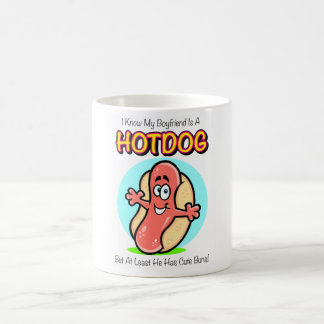 Mijn vriend is een hotdog Mok