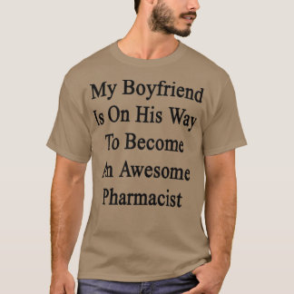 Mijn vriend is op weg naar een Geweldige dokter T-shirt