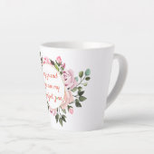 Mijn vriend latte mok (Rechterhoek)