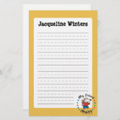 Mijn vriend Maisy Colorful Circle Design Briefpapier (Voorkant / Achterkant)