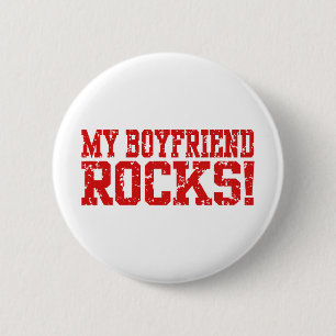 Mijn vriend Rocks Ronde Button 5,7 Cm