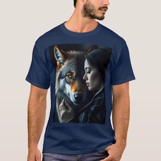 Mijn vriend - Wolf T-shirt (Voorkant)