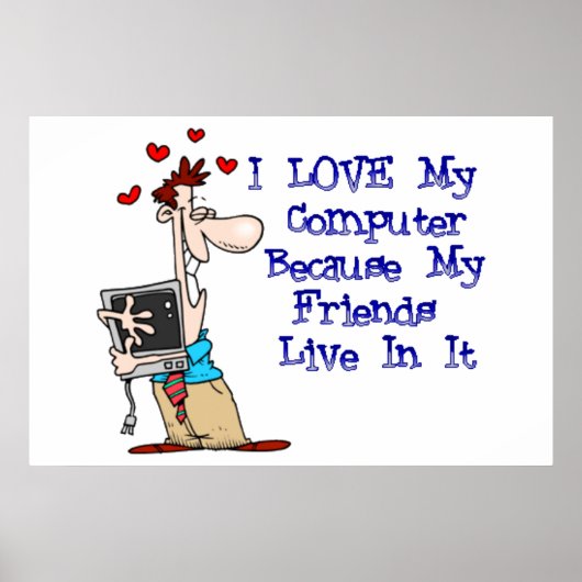 Mijn vrienden poster (Voorkant)