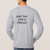 MIJN VRIENDEN VOOR OBAMA T-SHIRT (Achterkant)