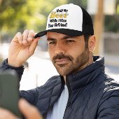 Mijn Vriendin Beer vasthouden Trucker Pet