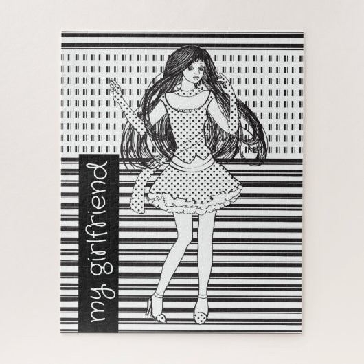 mijn vriendin legpuzzel (Verticaal)