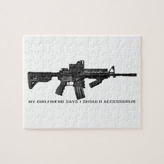 Mijn Vriendin zegt dat ik de AR15 moet openen Legpuzzel
