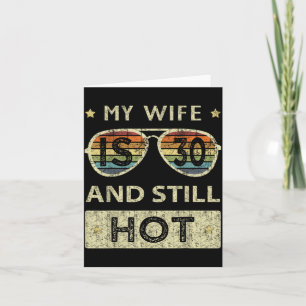Mijn vrouw is 30 en heet 30e verjaardag van haar kaart