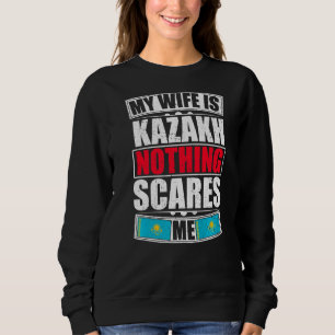 Mijn vrouw is Kazakh niets wat me Kazachstan kan s Trui