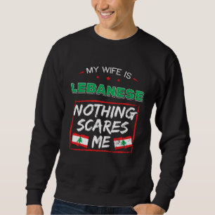 Mijn vrouw is Libanese Republiek Libanon Erfgoed W Trui