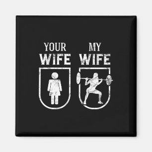 Mijn vrouw, je vrouw, weeshuis, grappenmaker magneet