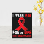 Mijn vrouw, mijn bloedkankerstrijder kaart (Gele Bloem)