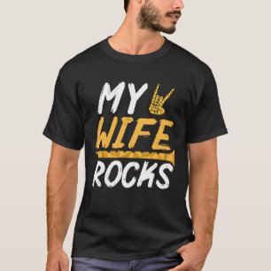 Mijn vrouw Rocks Fluting & Flute 3 T-shirt