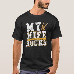 Mijn vrouw Rocks Fluting & Flute T-shirt