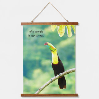 Mijn waarde hout getooid wandtapijt hangend wandkleed