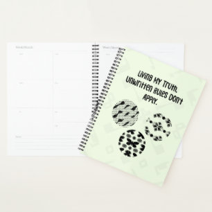 Mijn Waarheid Leven Ongeschreven Regels Gelden Nie Planner