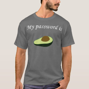 Mijn wachtwoord is advocaat t-shirt