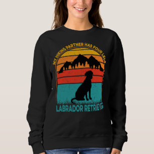 Mijn wandelpartner heeft vier benen Labradorretrie Trui